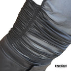 Black Cargo & Mesh Pedestrian Style  two piece