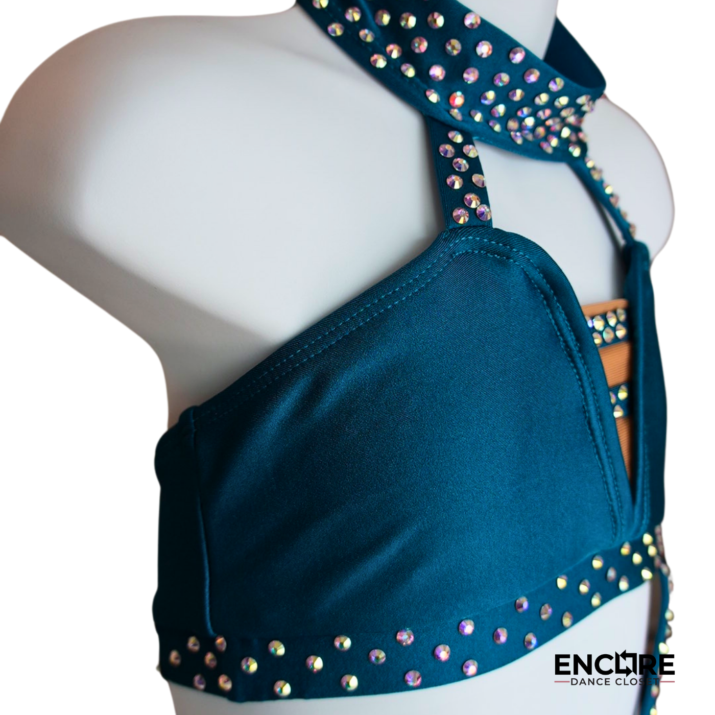 Green Set with Sleeve - Encore Dance Closet