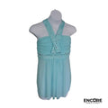 Aqua Starlight Halter  top