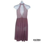 Lilac Mesh Dress  dress