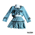 School Girl Skirt and Jacket  leotard