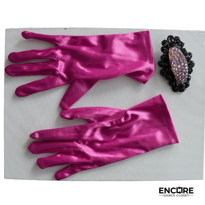 Black Dance Leotard with Pink Rhinestone Detail and Mesh Accents  leotard