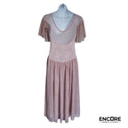 Ethereal Dusty Pink Lyrical Dress  dress
