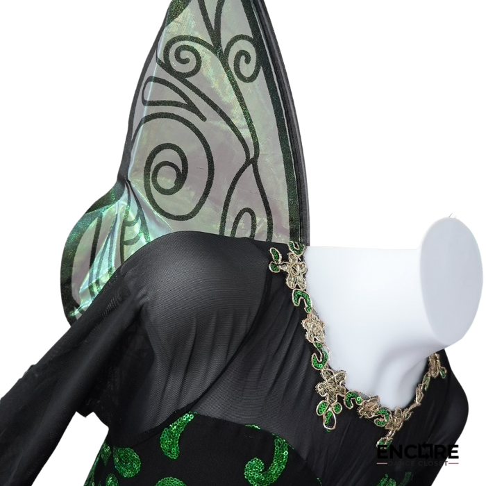 Emerald Fairy Wings Ballet Costume  dress
