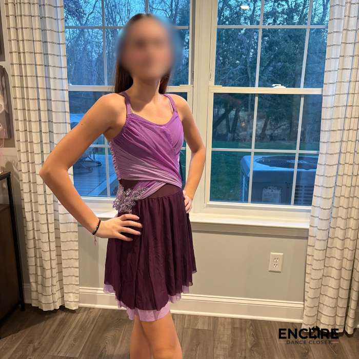 Plum & Lavender Lyrical Dress  dress