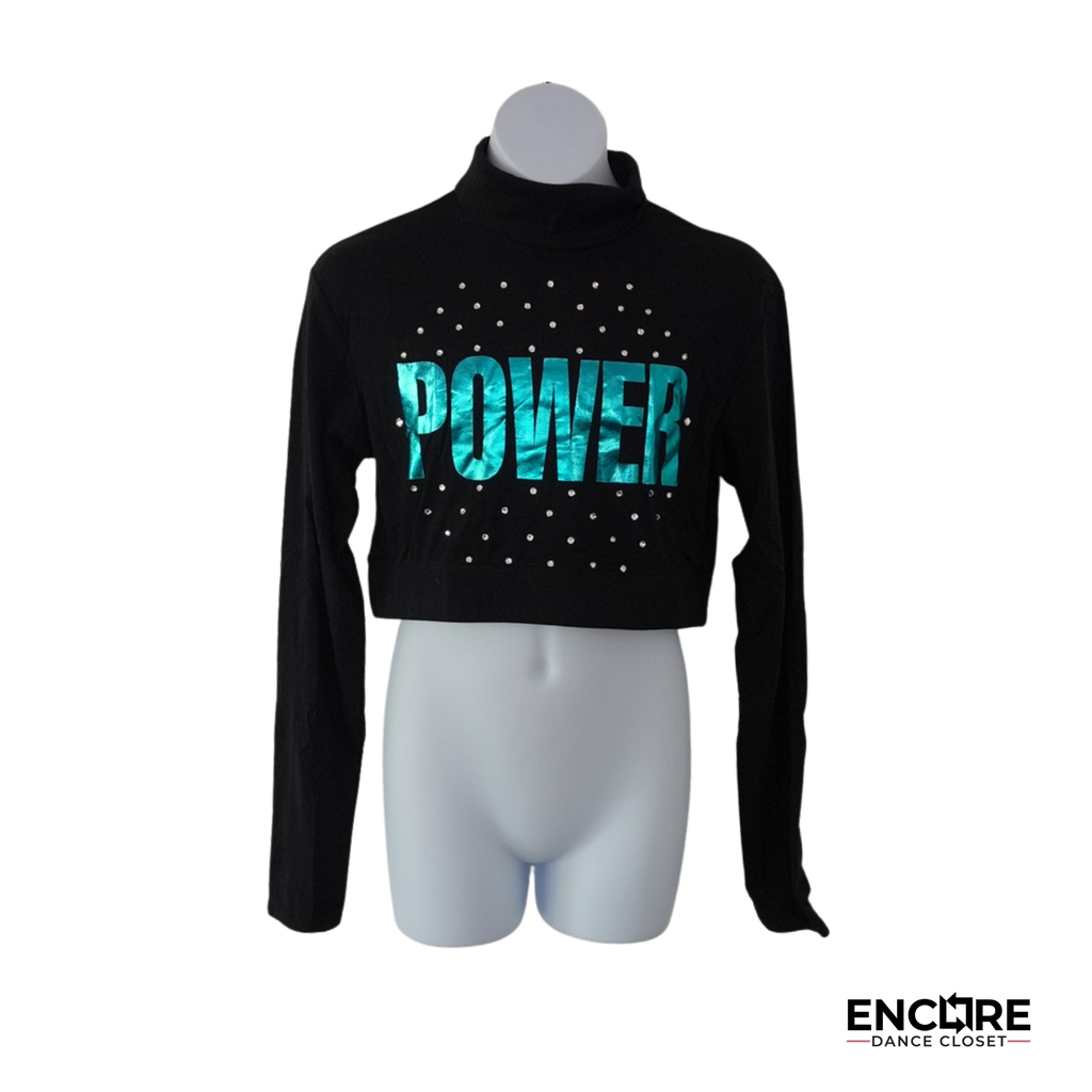 “Power” Crop Top Dance Costume  top