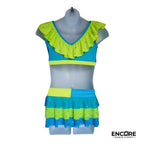 Turquoise & Sunshine Sparkle  two piece
