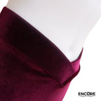 Burgundy Velvet Pants  pants
