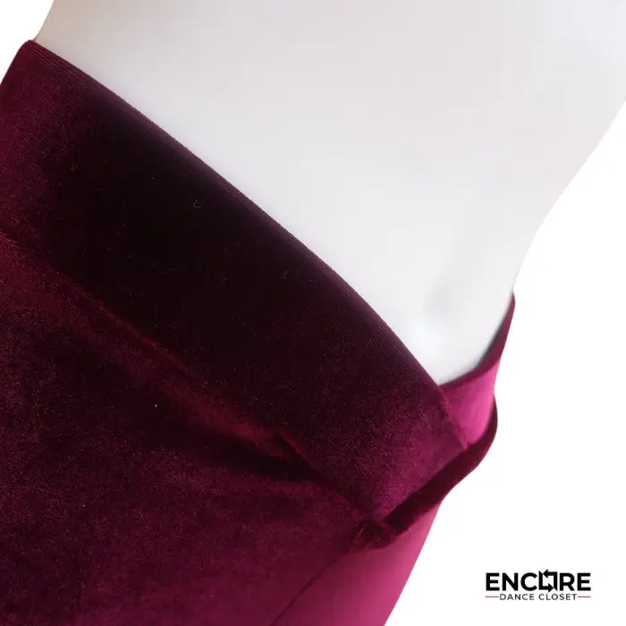 Burgundy Velvet Pants  pants