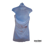 White Leotard with Slip Dress  dress