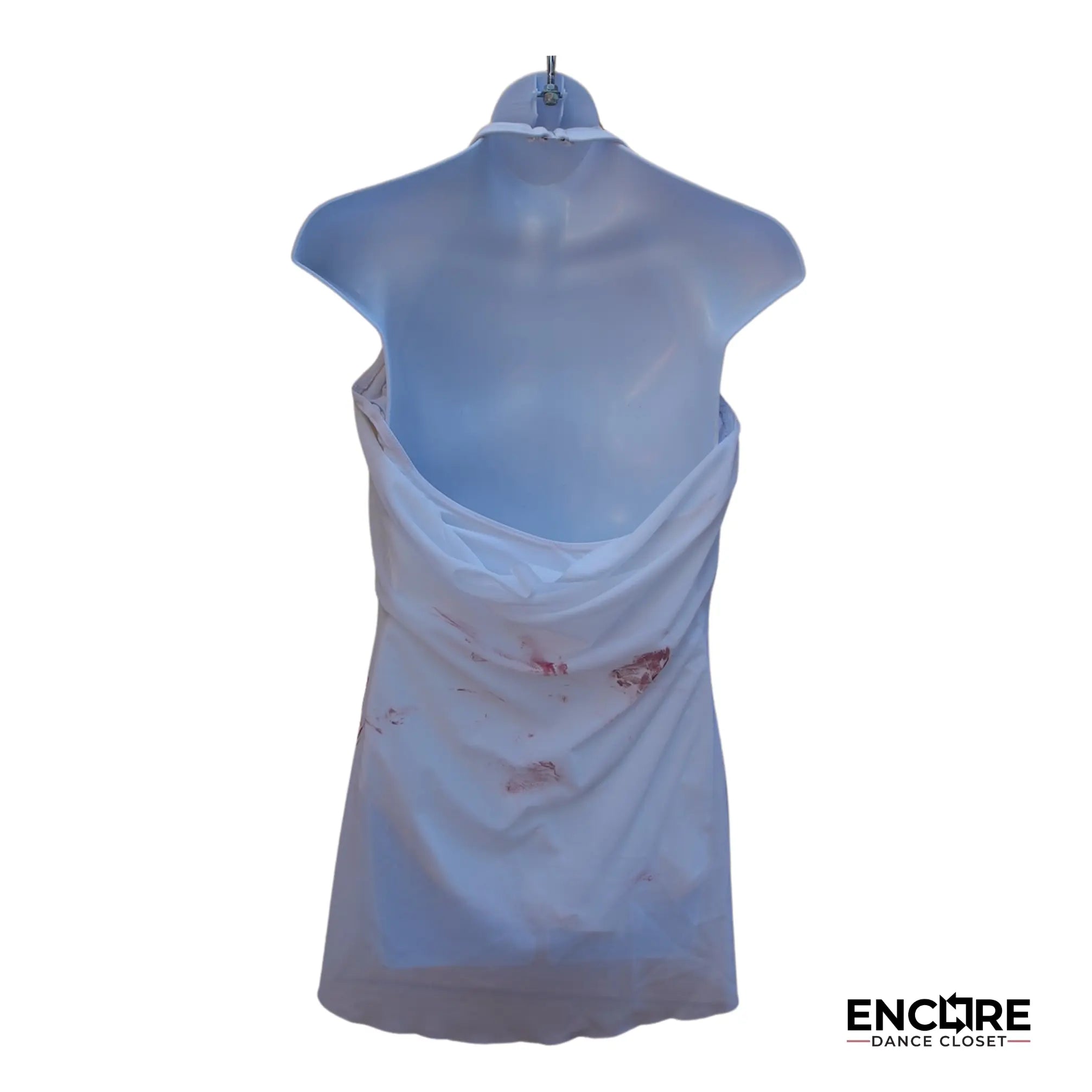 White Leotard with Slip Dress  dress