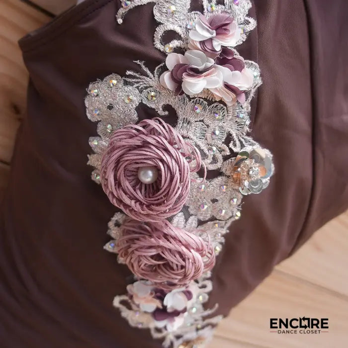 Rose Gold Reverie  leotard
