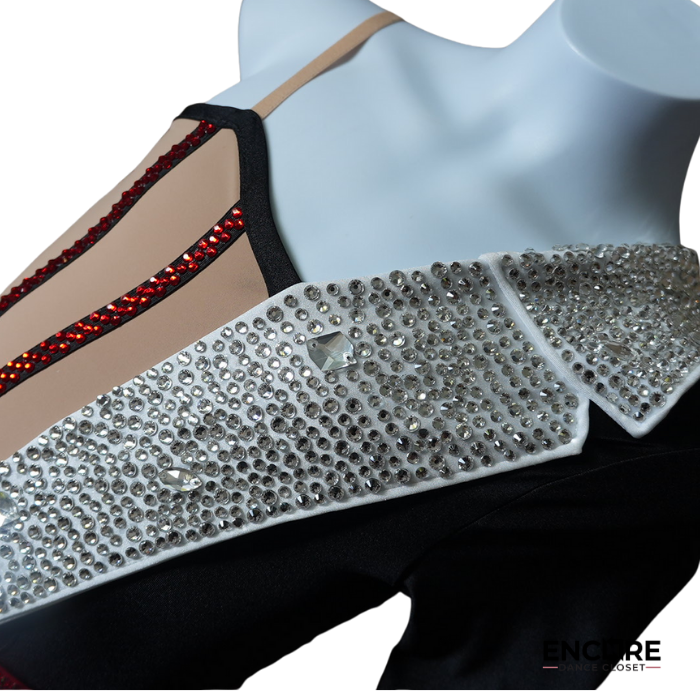 Striking Split-Design Tuxedo