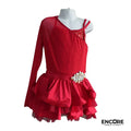 Ruby Radiance Red Dance Costume  dress