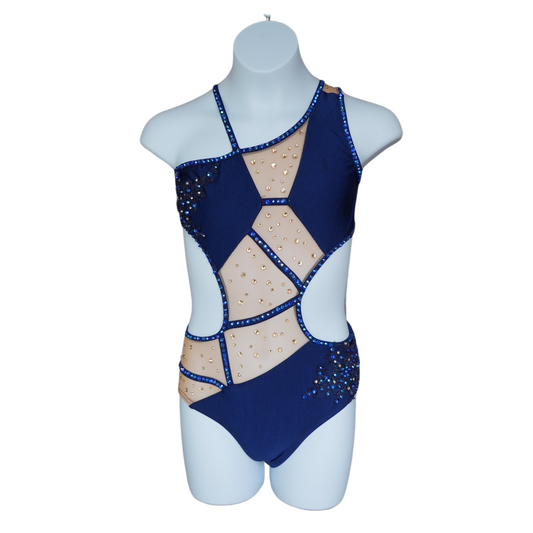 Navy Blue Glamourous Leotard