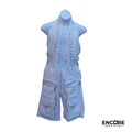 White Denim Cargo Shorts  pants