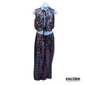 Multicolored Sequin Pant & Top Set  two piece