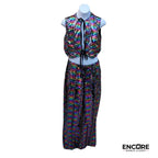 Multicolored Sequin Pant & Top Set  two piece