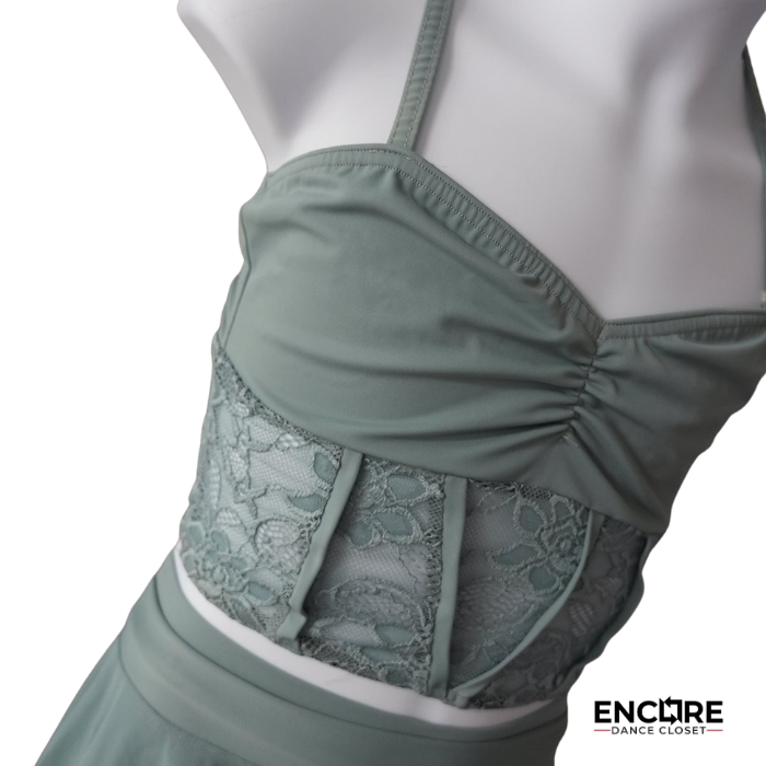 Soft Sage Serenity  dress