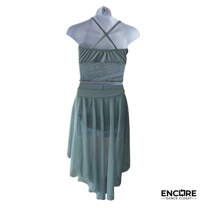 Soft Sage Serenity  dress
