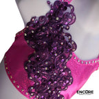 Hot Pink & Purple Floral Fiesta  two piece