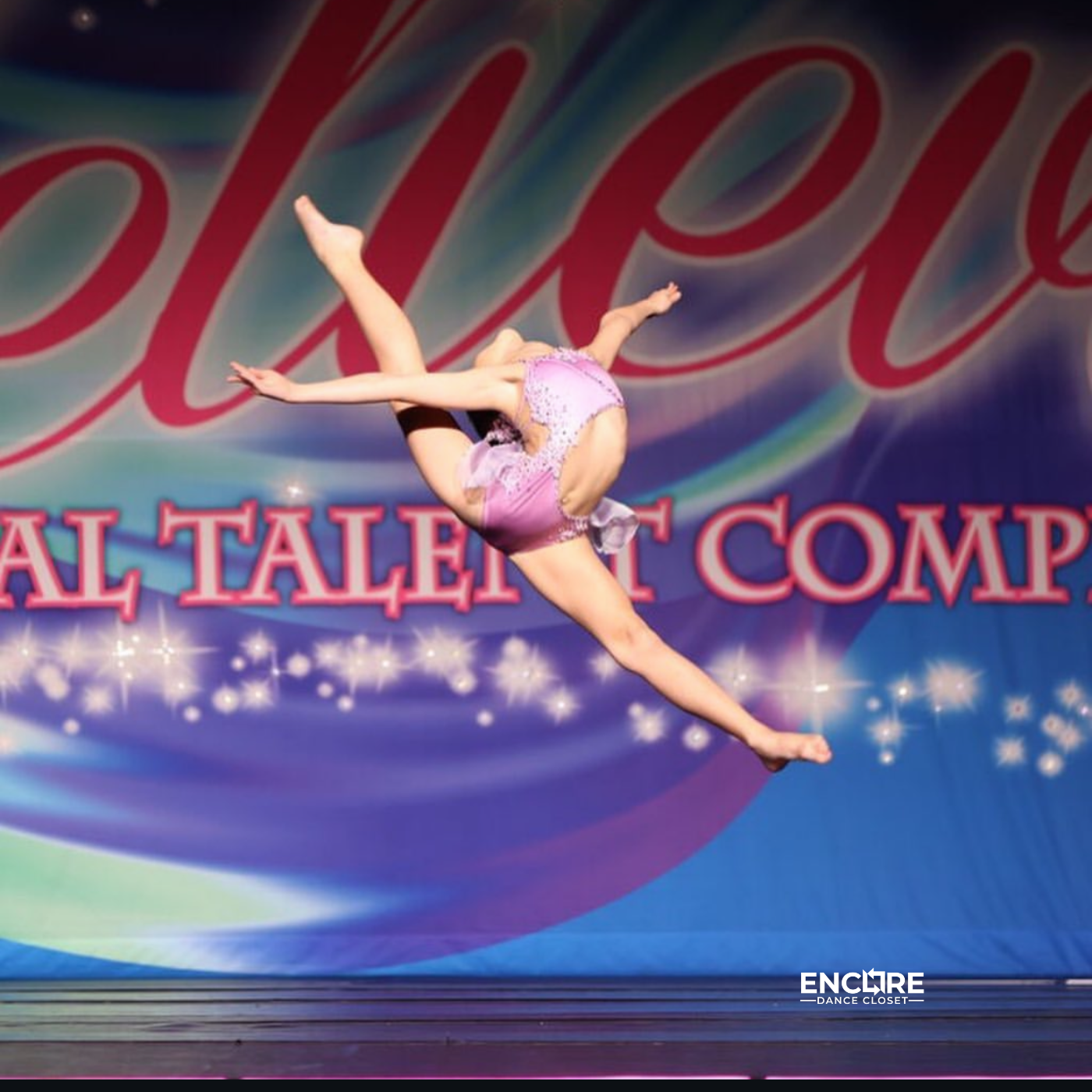 Lilac Leotard with Lyrical Skirt & Rhinestone Detailing