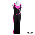 Hot Pink Hustle  unitard