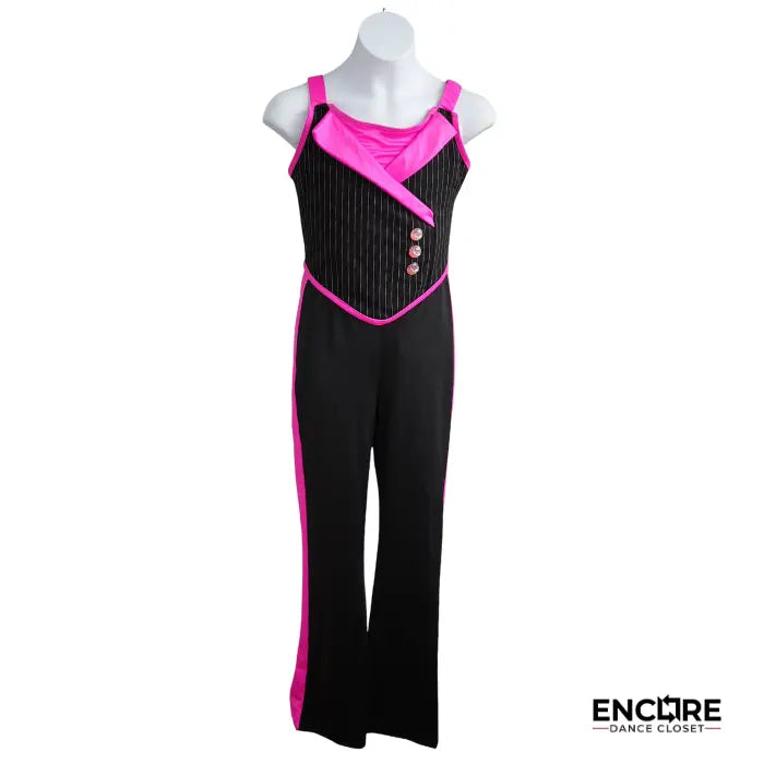 Hot Pink Hustle  unitard