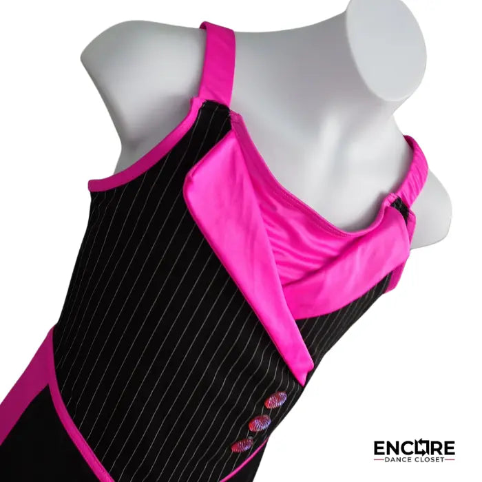 Hot Pink Hustle  unitard