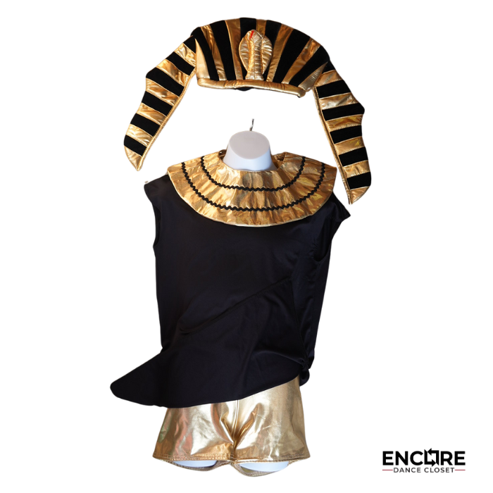 Egyptian King-Inspired Sequined Tunic