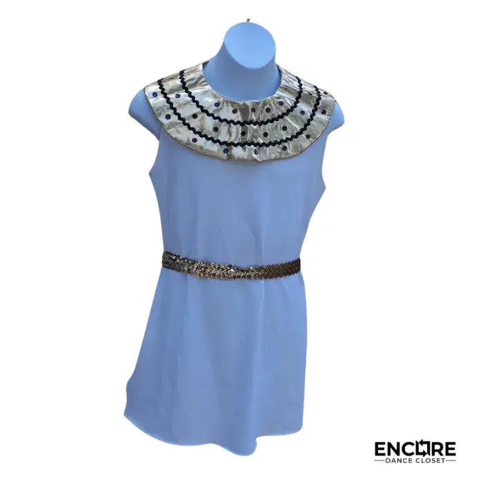 Egyptian-Inspired Sequined Tunic  two piece