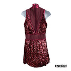 Crimson Sparkle  dress