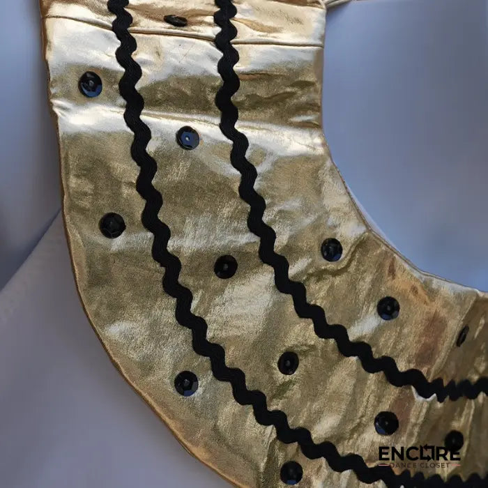 Egyptian-Inspired Sequined Tunic  two piece