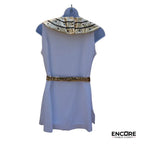 Egyptian-Inspired Sequined Tunic  two piece