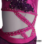 Hot Pink & Purple Floral Fiesta  two piece