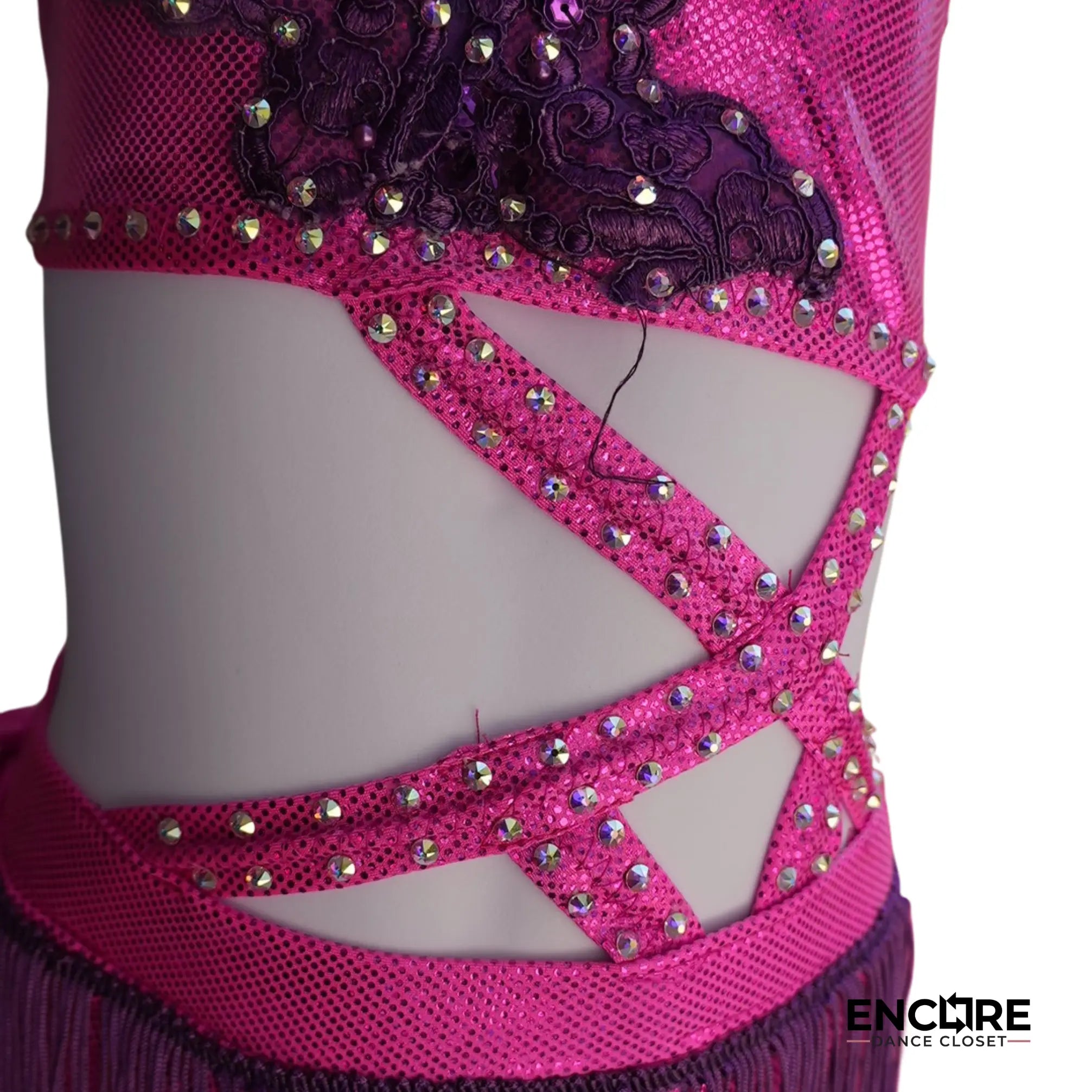 Hot Pink & Purple Floral Fiesta  two piece