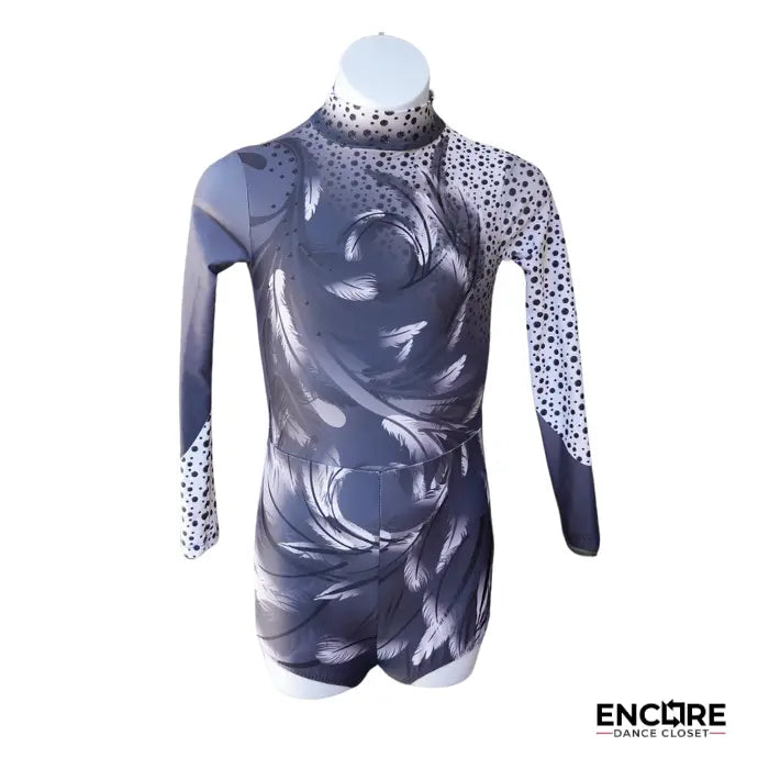 Feathered Elegance Leotard  leotard