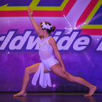 Elegant White Costume  leotard
