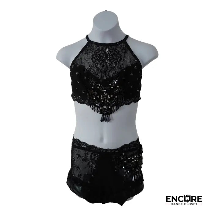 Noir Lace Performance Set  two piece