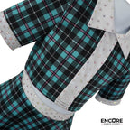 Plaid Charm  two piece