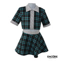 Plaid Charm  two piece