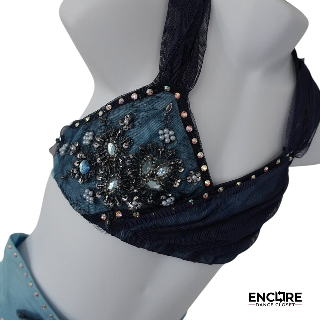 Wrapped in Blue  two piece