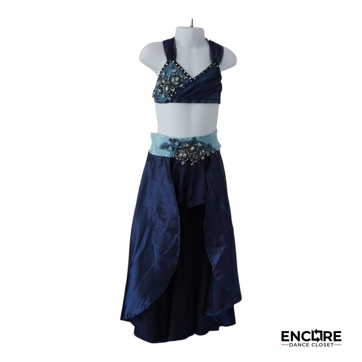 Wrapped in Blue  two piece