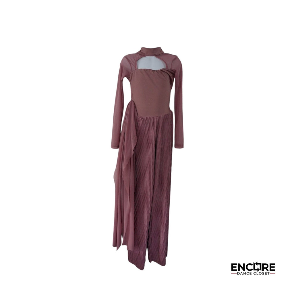 Rose Drape  unitard
