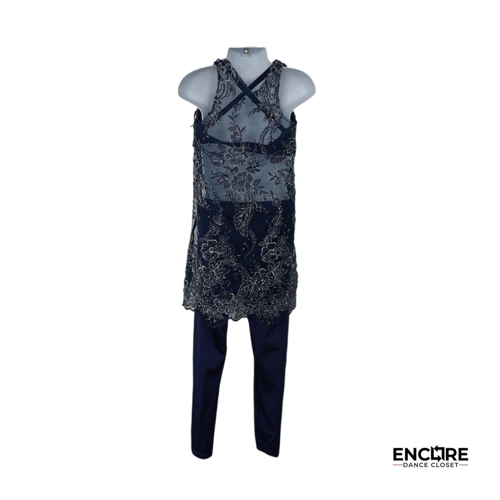 Beaded Bloom  two piece
