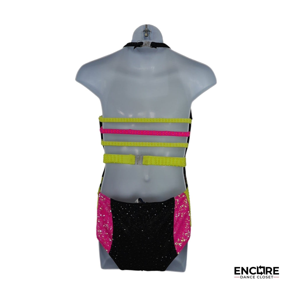 Neon Cut  leotard