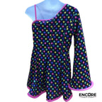 Bell Sleeve Polka Dress  dress