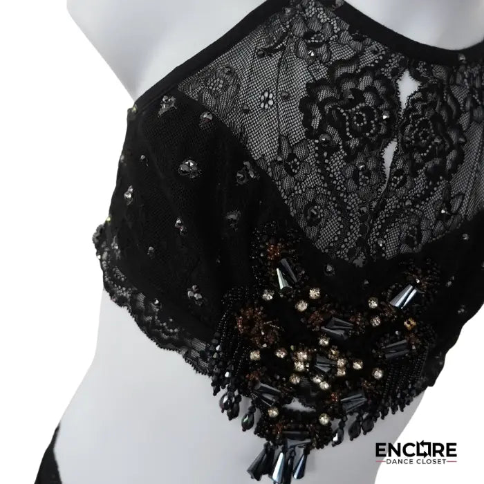 Noir Lace Performance Set  two piece