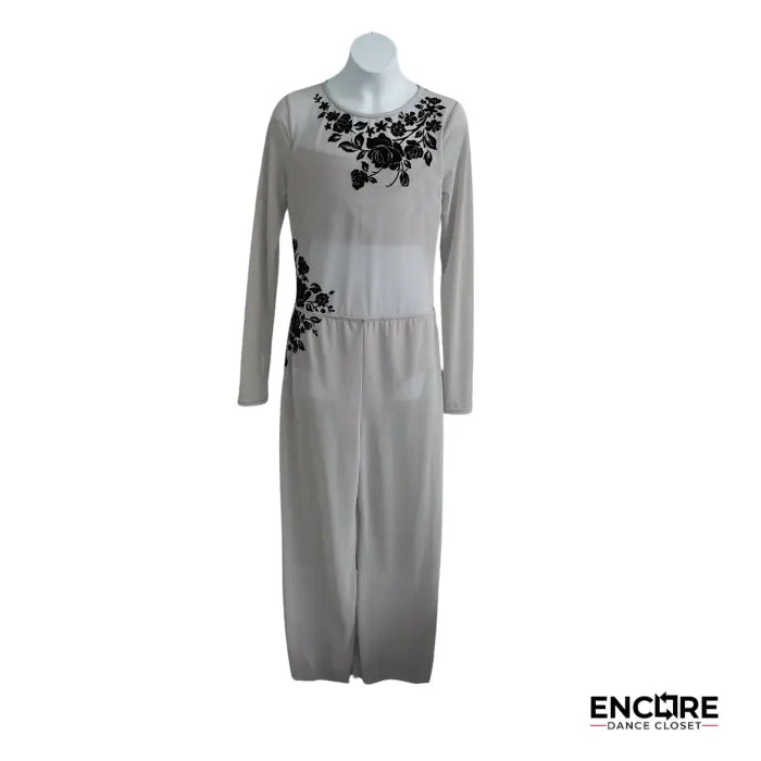 Monochrome Elegance  unitard