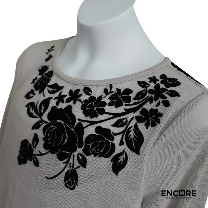 Monochrome Elegance  unitard